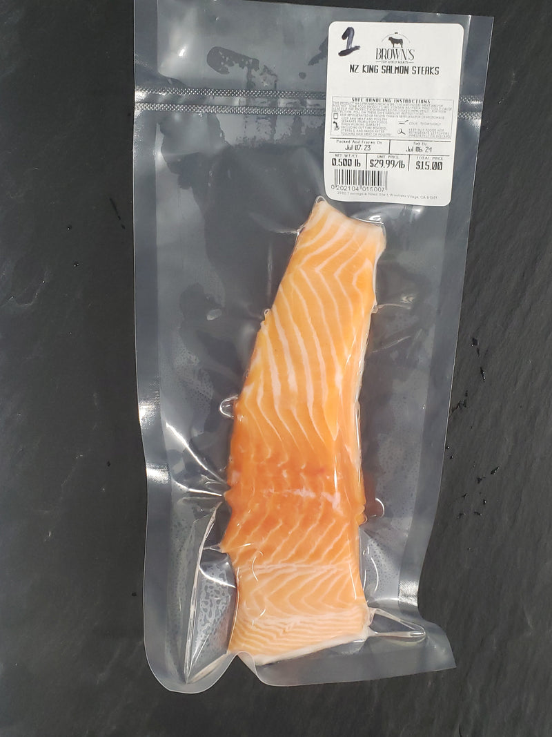 NZ KING SALMON STEAK #1