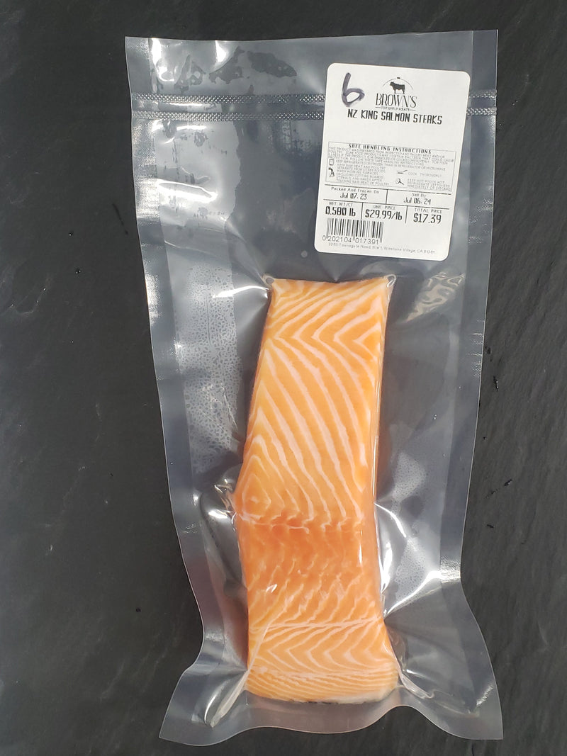 NZ KING SALMON STEAK #6