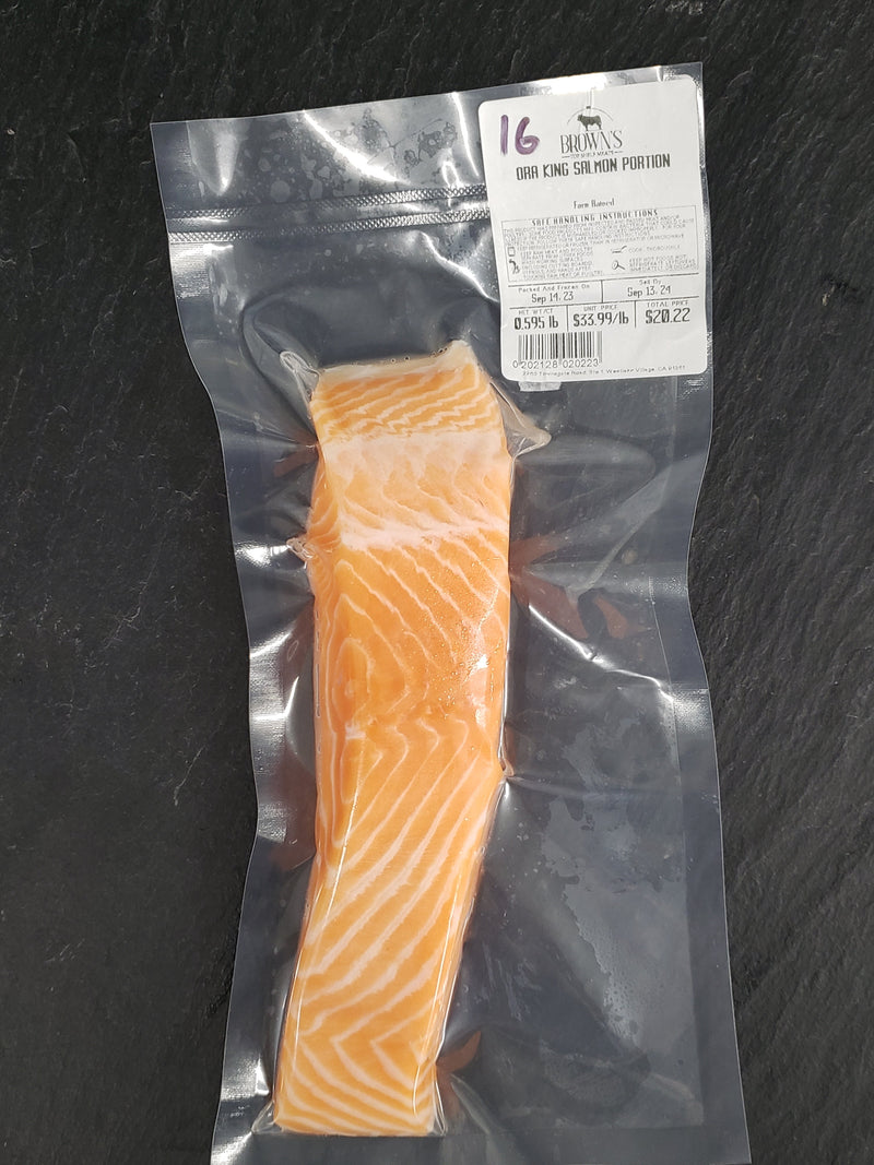 ORA KING SALMON PORTION #16