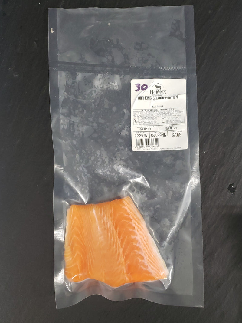 ORA KING SALMON PORTION #30