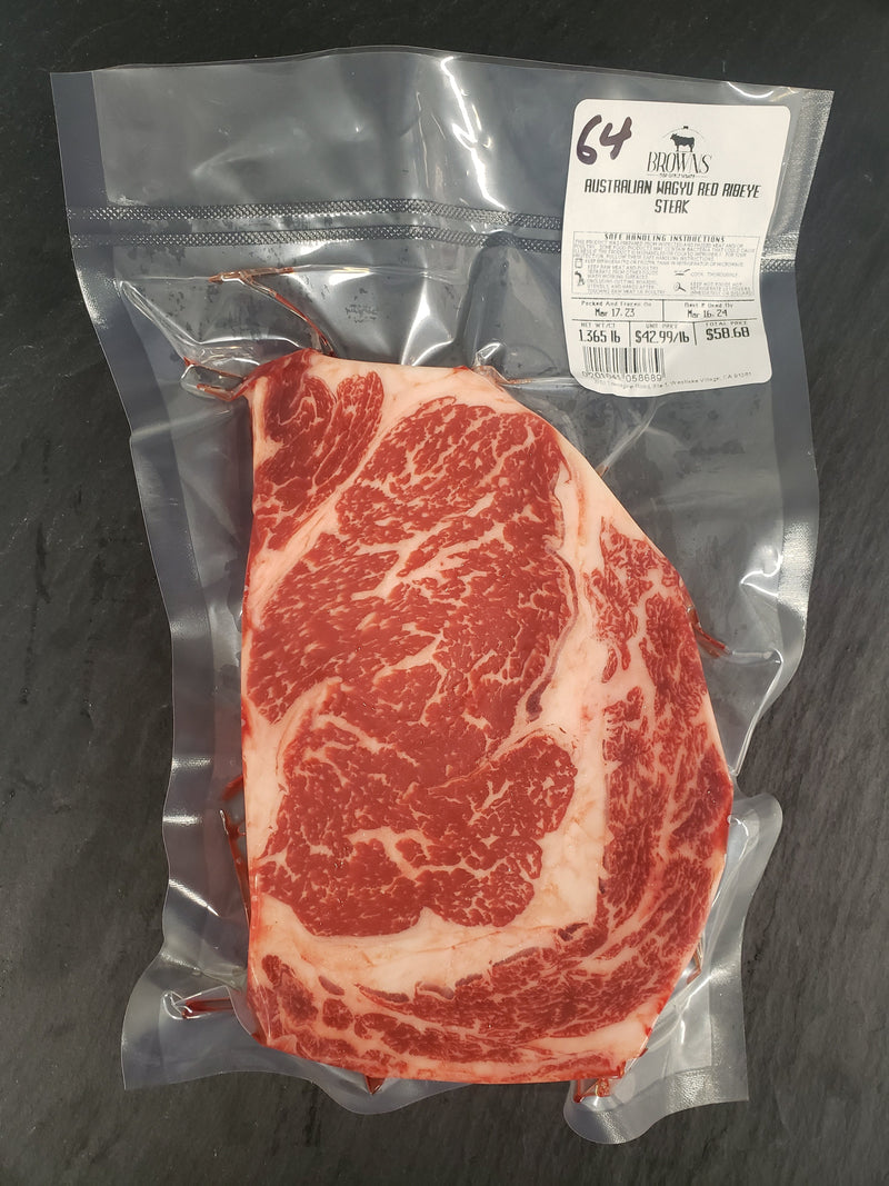 RED RIBEYE STEAK #64