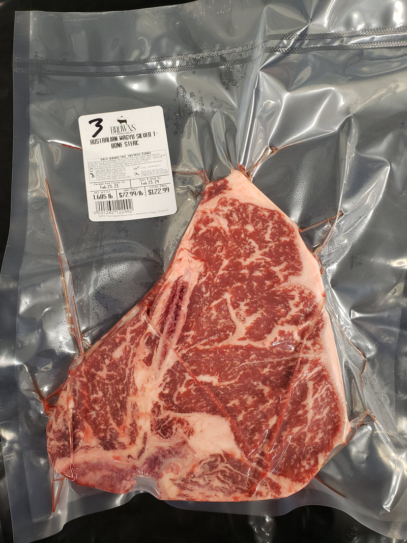 AUSTRALIAN WAGYU SILVER T-BONE STEAK #3