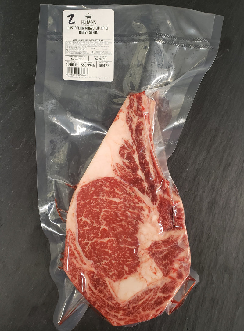 AUSTRALIAN WAGYU SILVER BI RIBEYE STEAK #2