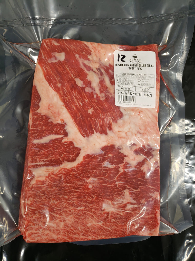 AUSTRALIAN WAGYU SILVER CHUCK SHORT RIBS #12