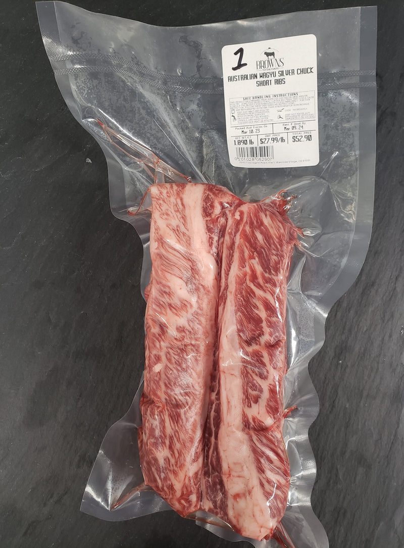 AUSTRALIAN WAGYU SILVER CHUCK SHORT RIBS #1