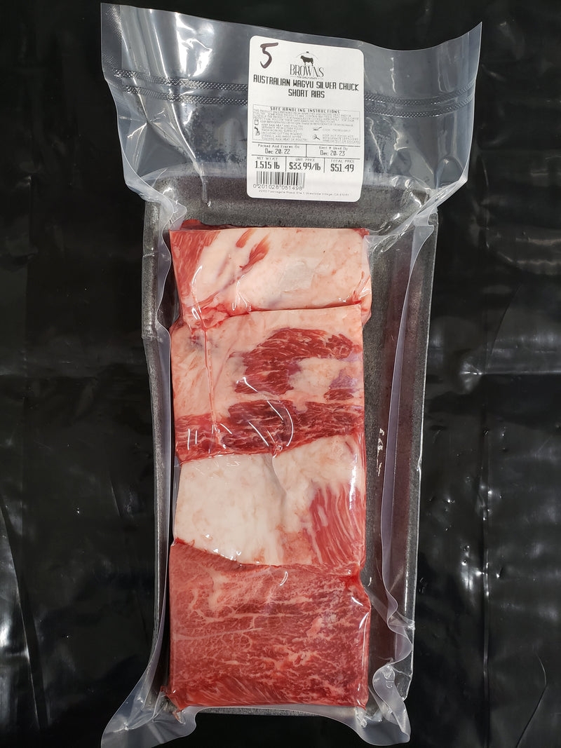 SILVER BONE-IN CHUCK SHORT RIBS #5