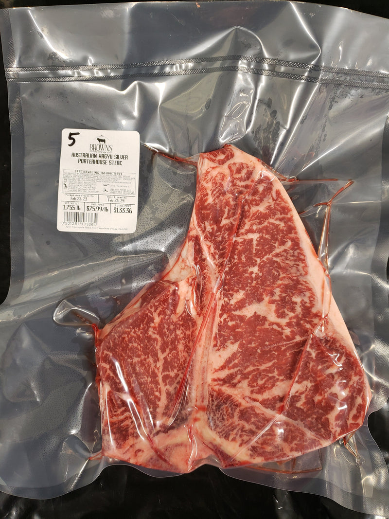 AUSTRALIAN WAGYU SILVER PORTERHOUSE STEAK #5