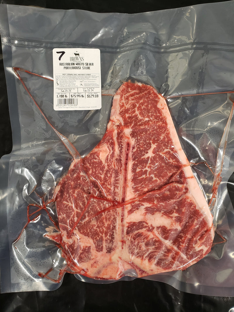 AUSTRALIAN WAGYU SILVER PORTERHOUSE STEAK #7