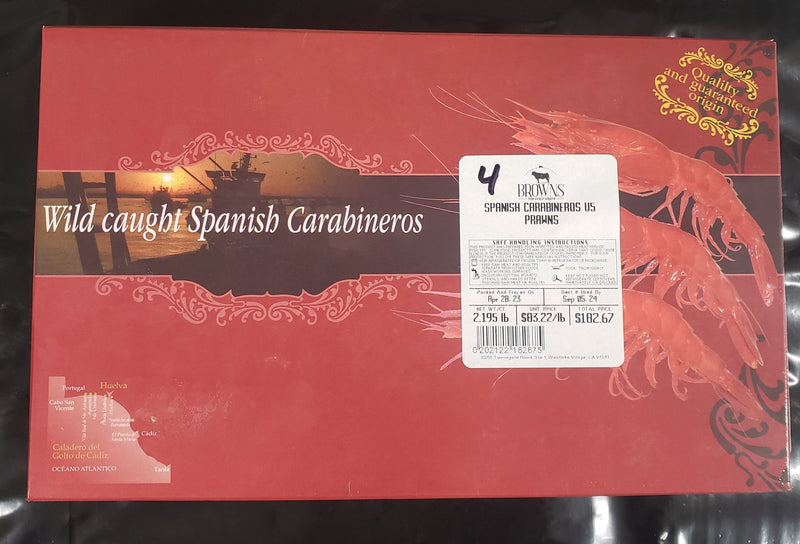 SPANISH CARABINEROS U5 PRAWNS #4