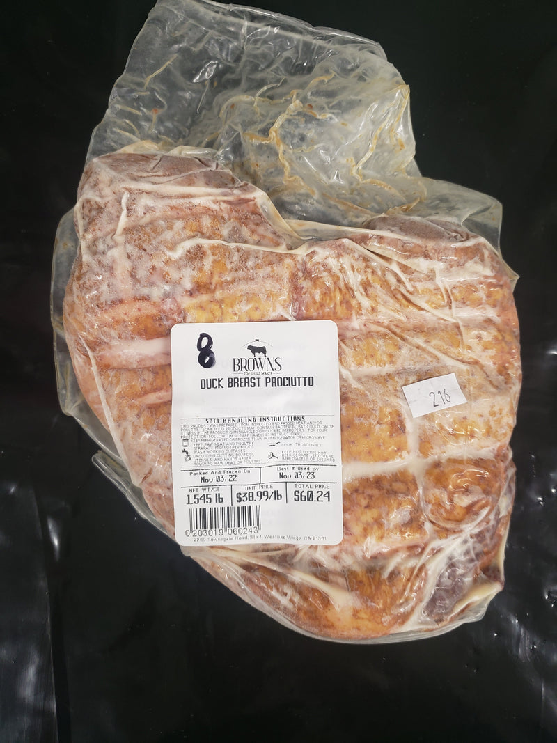 SMOKED DUCK PROSCIUTTO #8