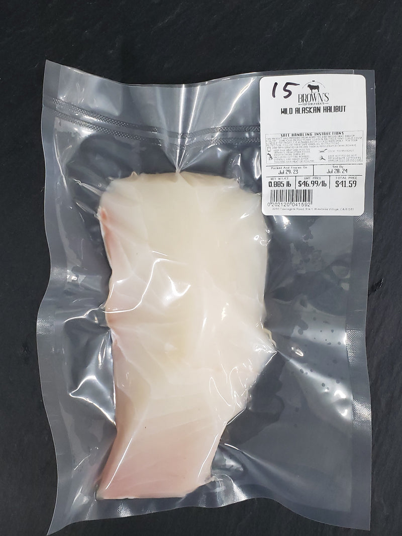 WILD ALASKAN HALIBUT STEAK #15