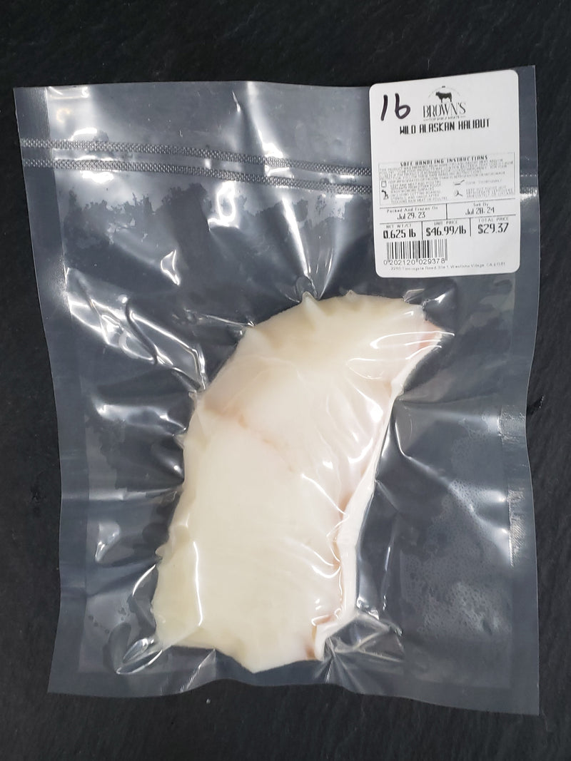 WILD ALASKAN HALIBUT STEAK #16