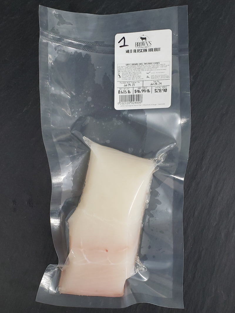 WILD ALASKAN HALIBUT STEAK #1