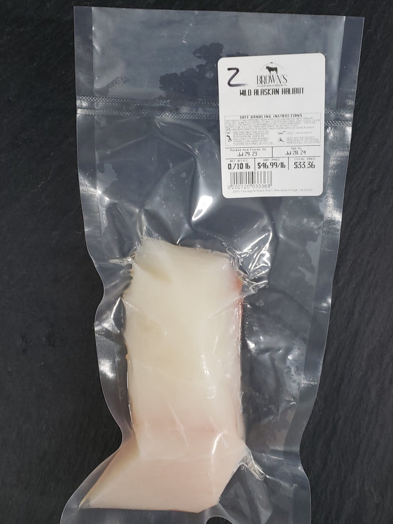 WILD ALASKAN HALIBUT STEAK #2