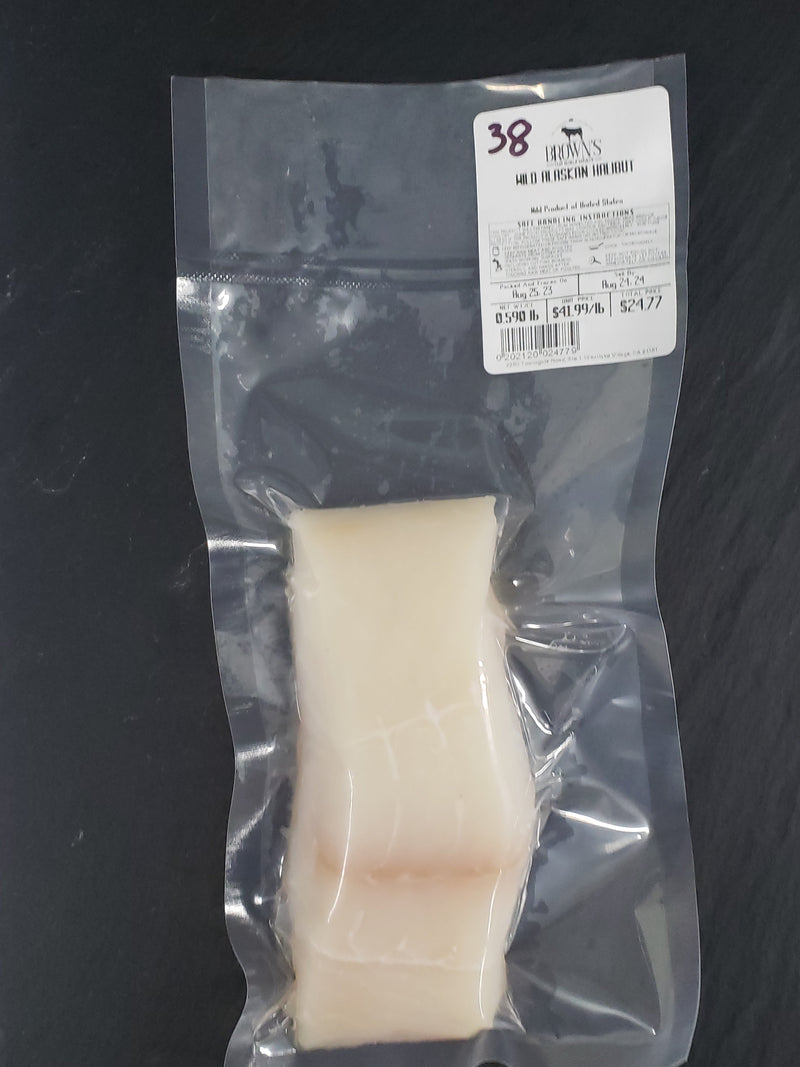 WILD ALASKAN HALIBUT STEAK #38