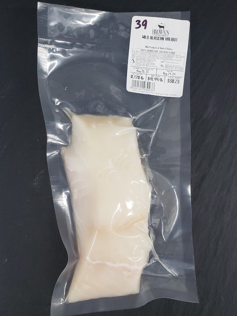 WILD ALASKAN HALIBUT STEAK #39