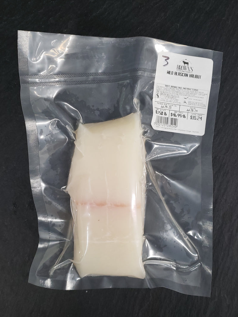 WILD ALASKAN HALIBUT STEAK #3