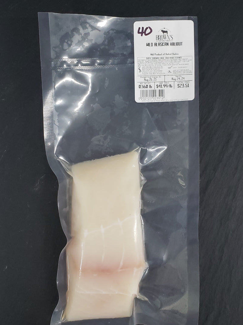 WILD ALASKAN HALIBUT STEAK #40