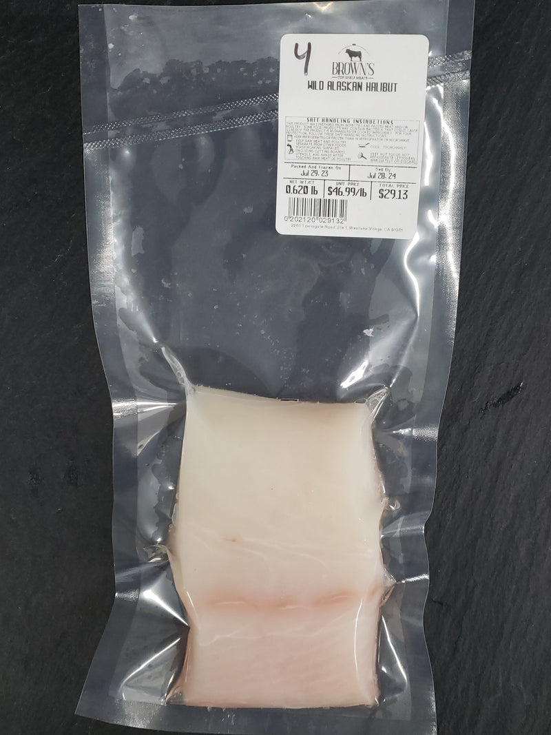 WILD ALASKAN HALIBUT STEAK #4