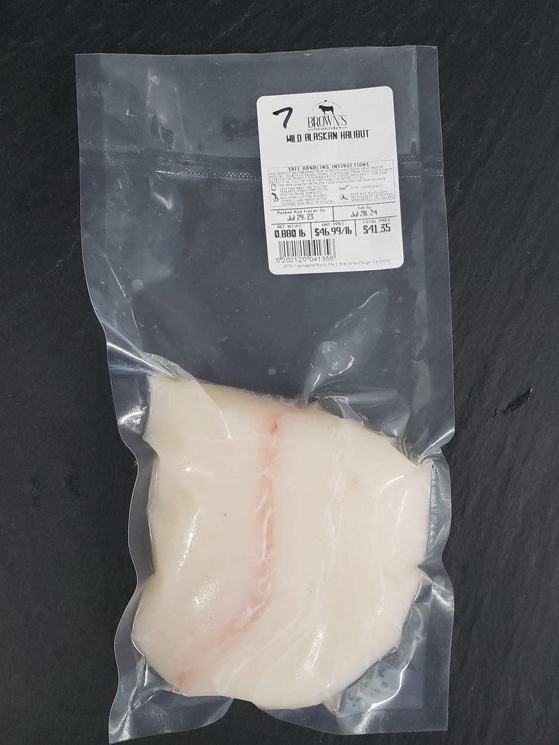 WILD ALASKAN HALIBUT STEAK #7