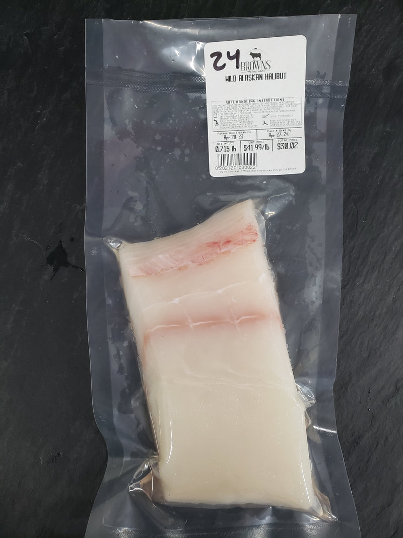 WILD ALASKAN HALIBUT STEAK #24