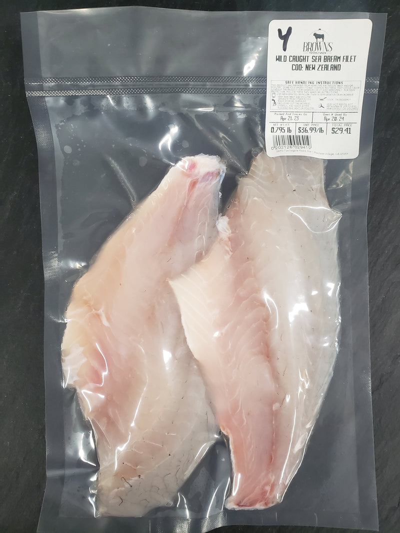 WILD CAUGHT SEA BREAM FILETS #4