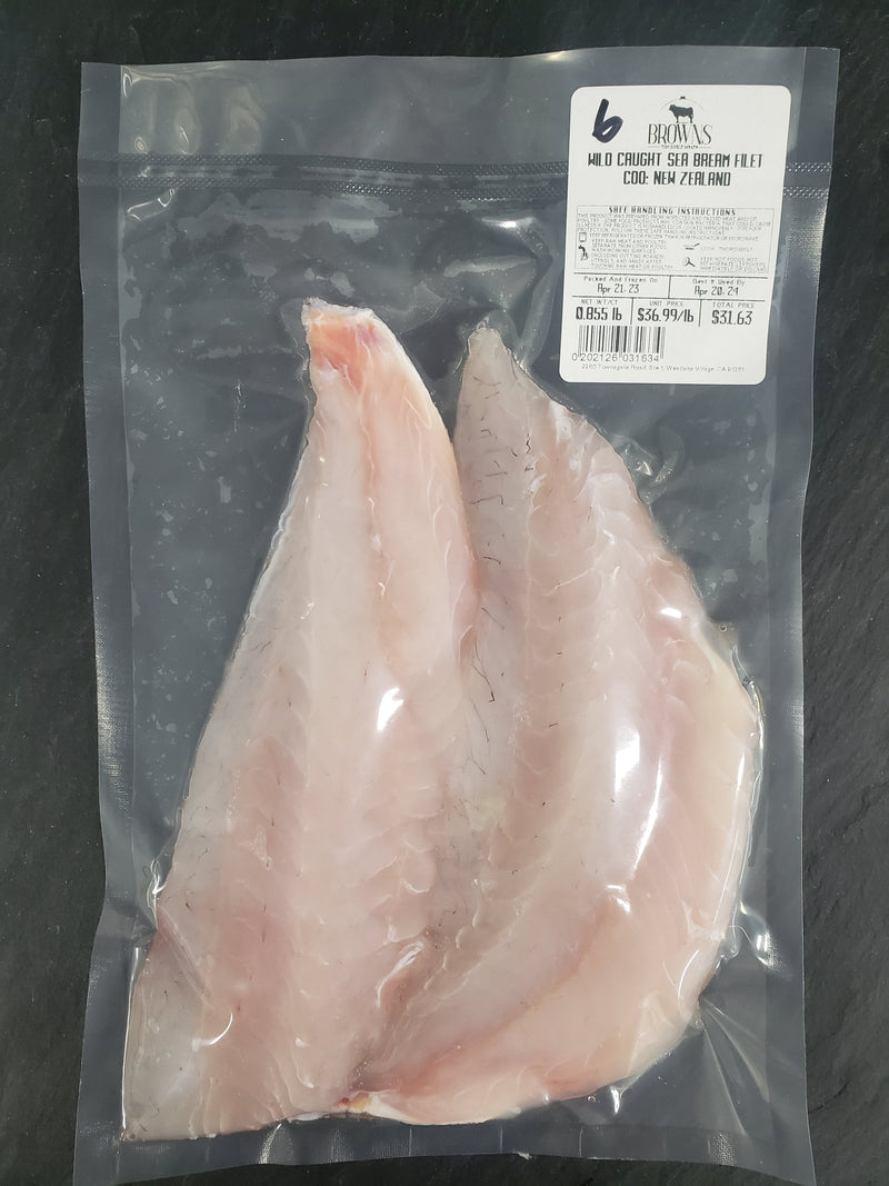 WILD CAUGHT SEA BREAM FILETS #6