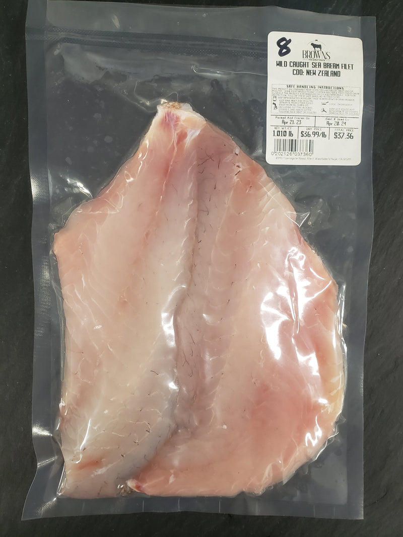 WILD CAUGHT SEA BREAM FILETS #8