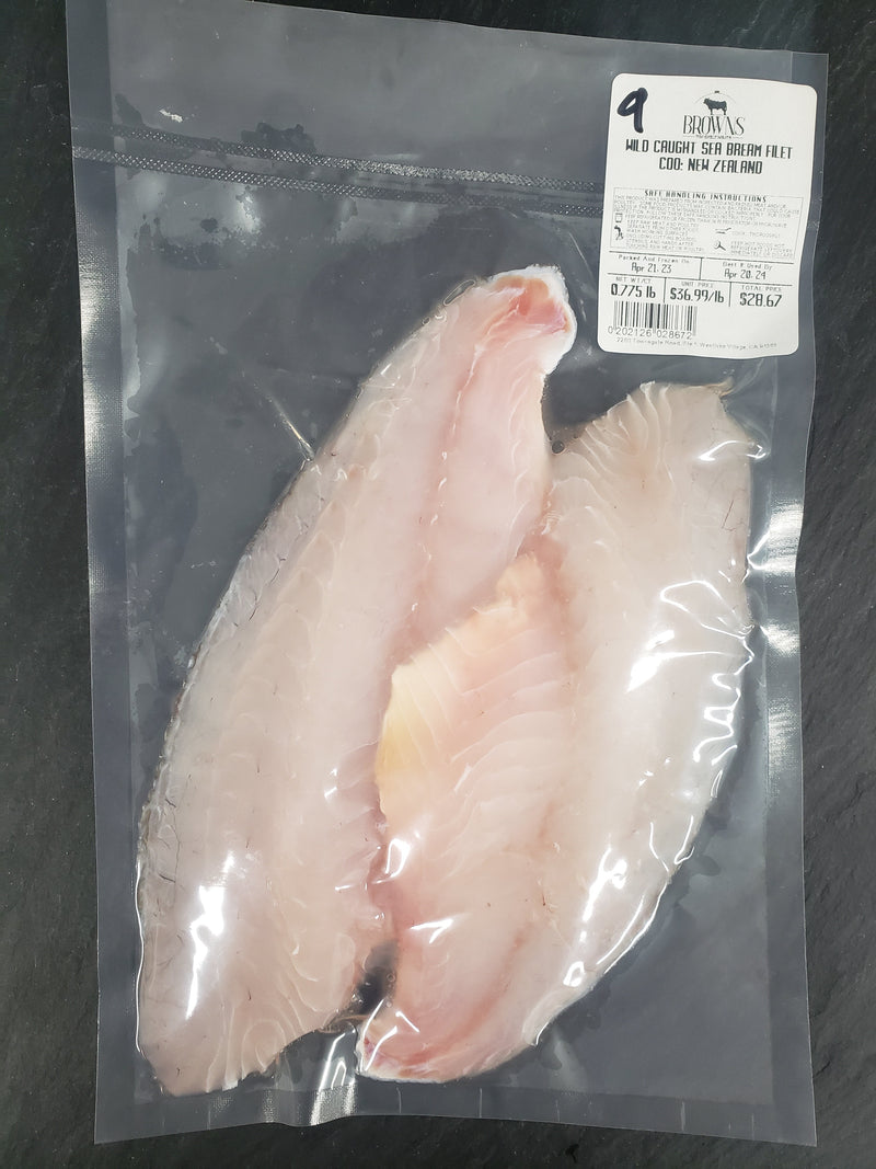 WILD CAUGHT SEA BREAM FILETS #9